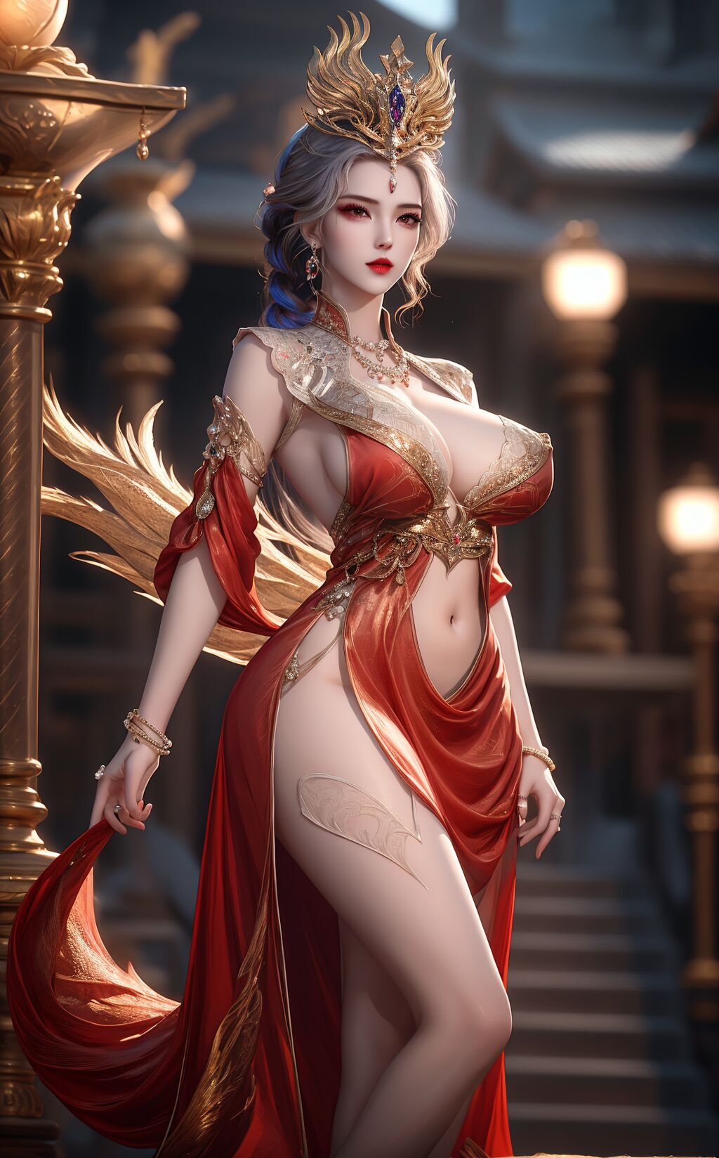 [AI Generated] Douluo Dalu Bibi Dong’s imperial concubine outfit